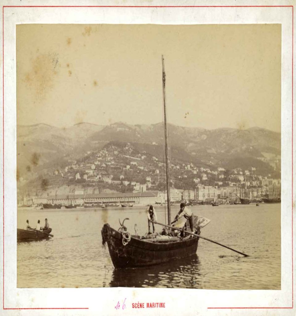 Alois Beer, Veduta del porto, [1900] F16850