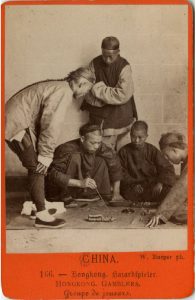 GRUPPO DI GIOCATORI D‘AZZARDO, [Hong Kong,1870]