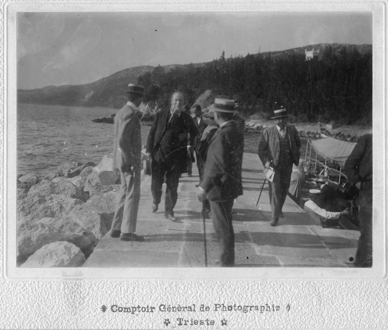 Comptoir Général de Photographie, Menotti Garibaldi a Miramare, 6.09.1899, F23042