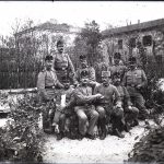 Gruppo di soldati austriaci a Nabresina