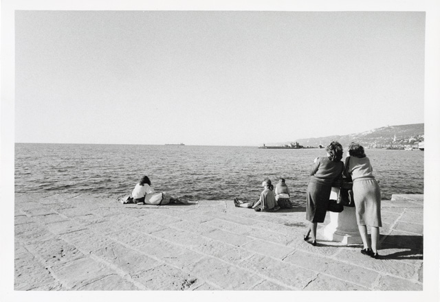 Gianni Berengo Gardin Molo Audace 1985